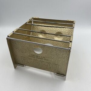 VTG 1970's Sterno Stove Camping‎ Folding Cooking Stove w/ Box No Fuel